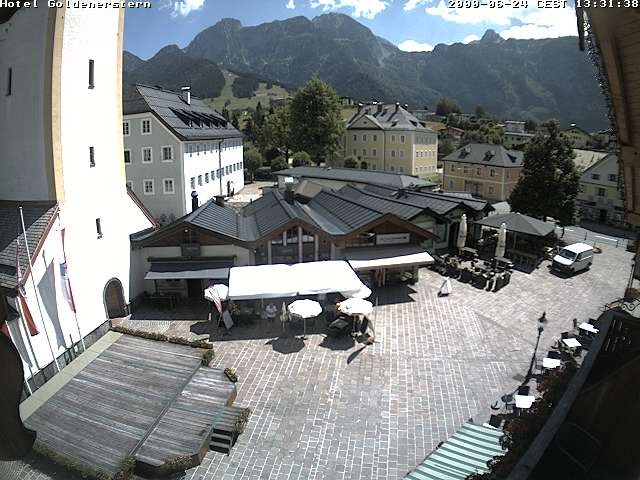 Archiv Foto Webcam Marktplatz in Abtenau