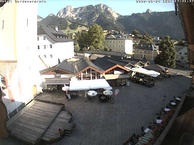 Archiv Foto Webcam Marktplatz in Abtenau