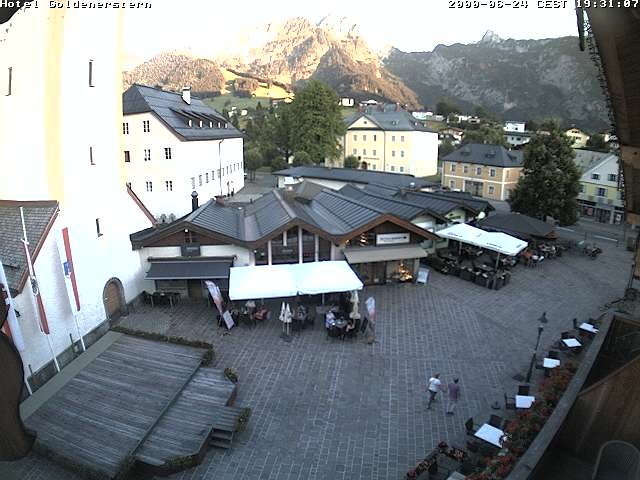 Archiv Foto Webcam Marktplatz in Abtenau