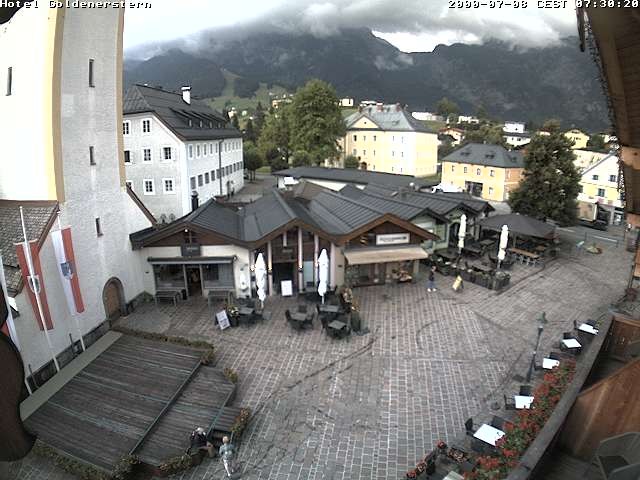 Archiv Foto Webcam Marktplatz in Abtenau