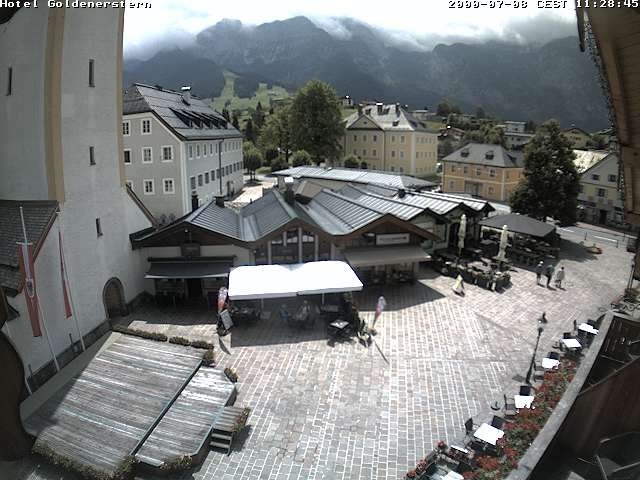 Archiv Foto Webcam Marktplatz in Abtenau