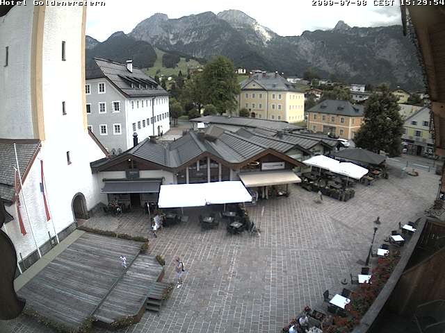 Archiv Foto Webcam Marktplatz in Abtenau