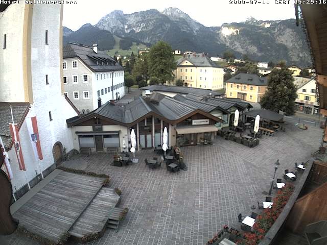 Archiv Foto Webcam Marktplatz in Abtenau