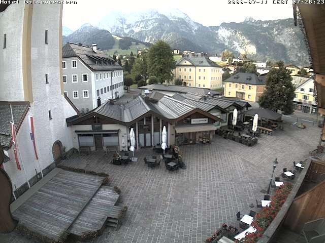 Archiv Foto Webcam Marktplatz in Abtenau