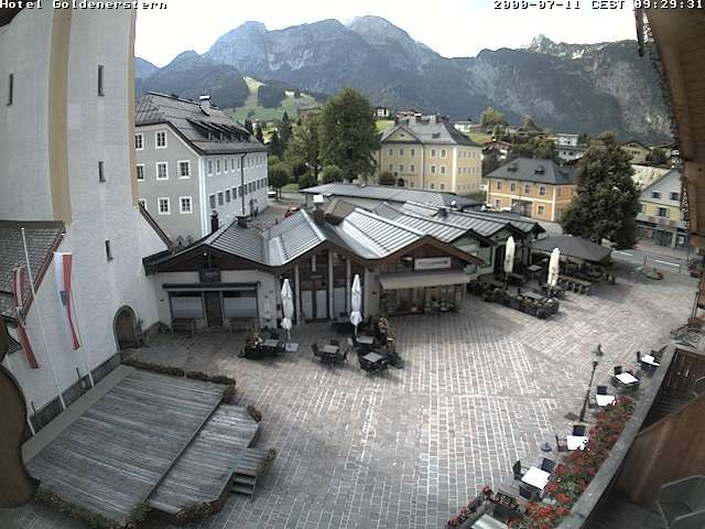 Archiv Foto Webcam Marktplatz in Abtenau