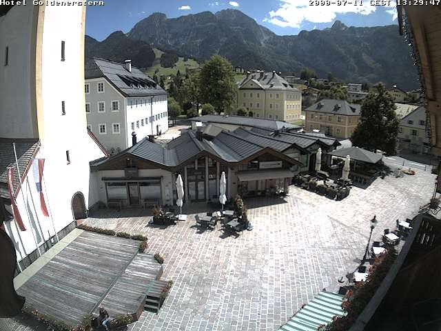 Archiv Foto Webcam Marktplatz in Abtenau