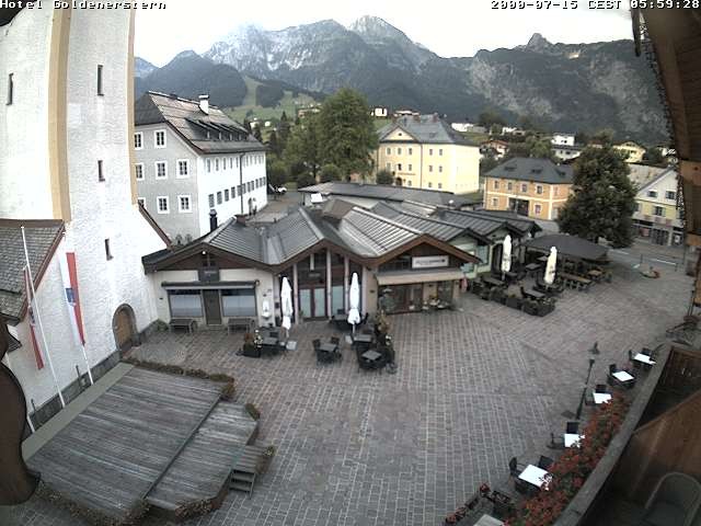 Archiv Foto Webcam Marktplatz in Abtenau