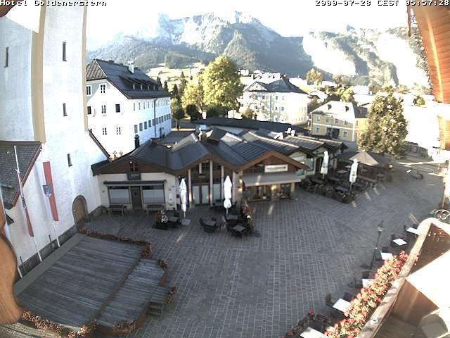 Archiv Foto Webcam Marktplatz in Abtenau