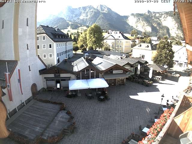 Archiv Foto Webcam Marktplatz in Abtenau