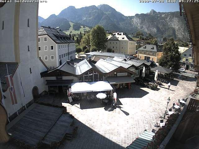 Archiv Foto Webcam Marktplatz in Abtenau