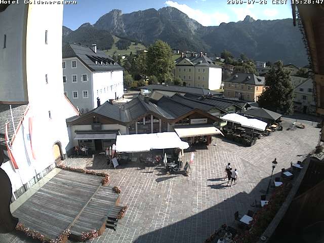 Archiv Foto Webcam Marktplatz in Abtenau