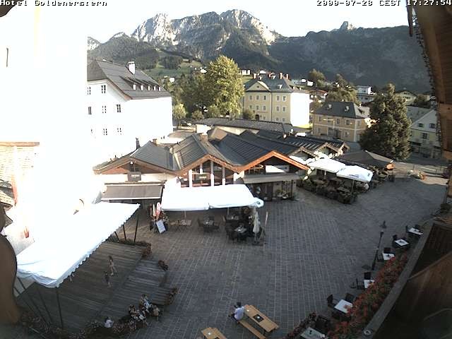 Archiv Foto Webcam Marktplatz in Abtenau
