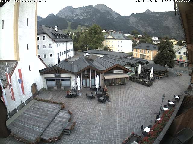 Archiv Foto Webcam Marktplatz in Abtenau
