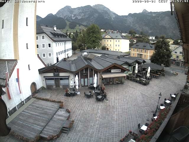 Archiv Foto Webcam Marktplatz in Abtenau
