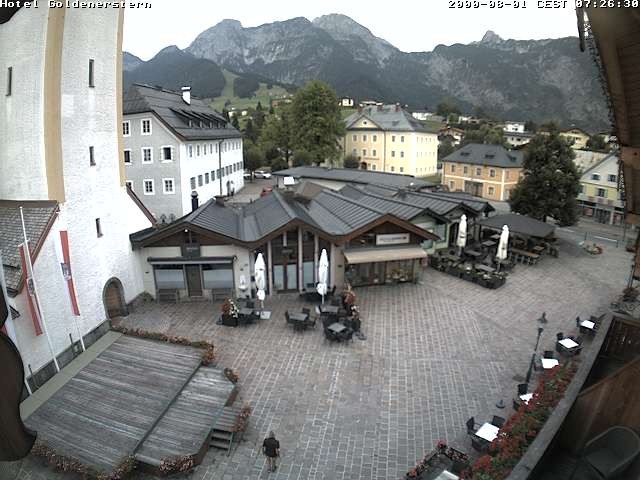 Archiv Foto Webcam Marktplatz in Abtenau