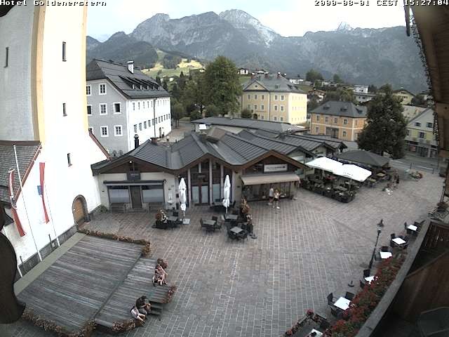 Archiv Foto Webcam Marktplatz in Abtenau