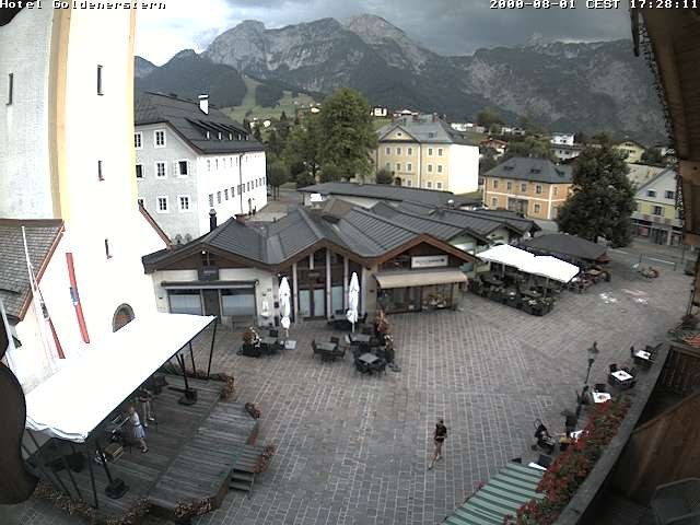 Archiv Foto Webcam Marktplatz in Abtenau