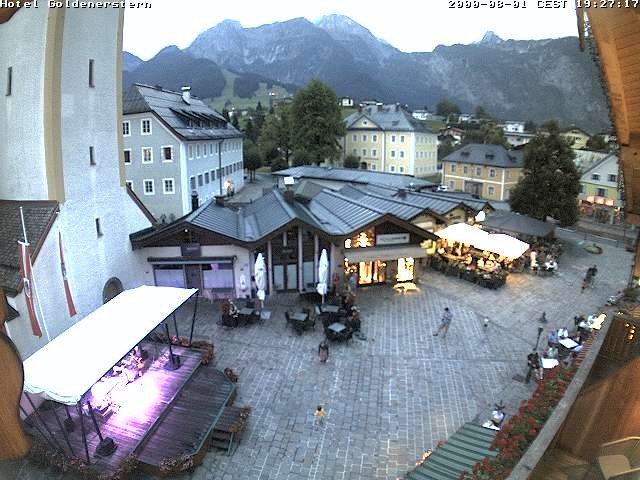 Archiv Foto Webcam Marktplatz in Abtenau