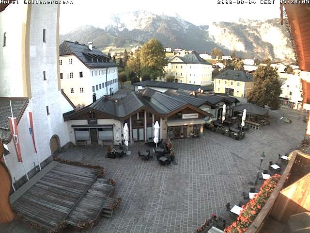 Archiv Foto Webcam Marktplatz in Abtenau