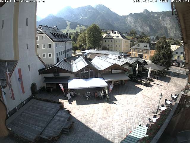 Archiv Foto Webcam Marktplatz in Abtenau