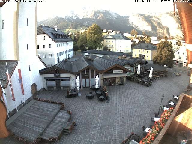 Archiv Foto Webcam Marktplatz in Abtenau