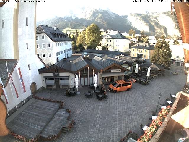 Archiv Foto Webcam Marktplatz in Abtenau