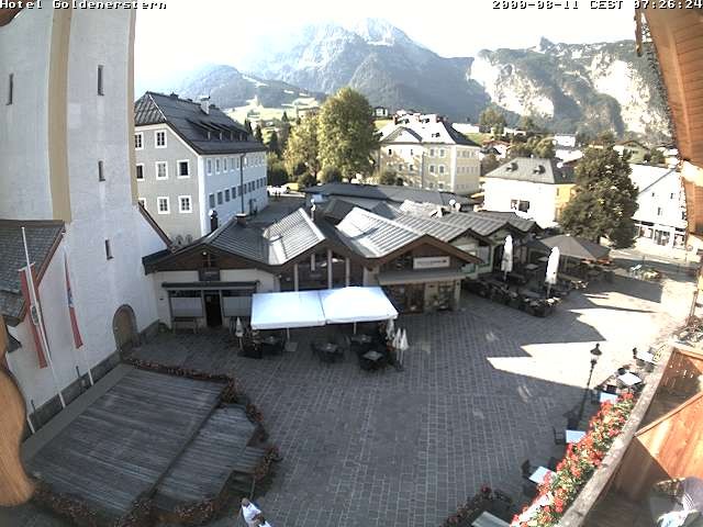 Archiv Foto Webcam Marktplatz in Abtenau