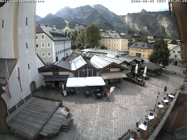 Archiv Foto Webcam Marktplatz in Abtenau