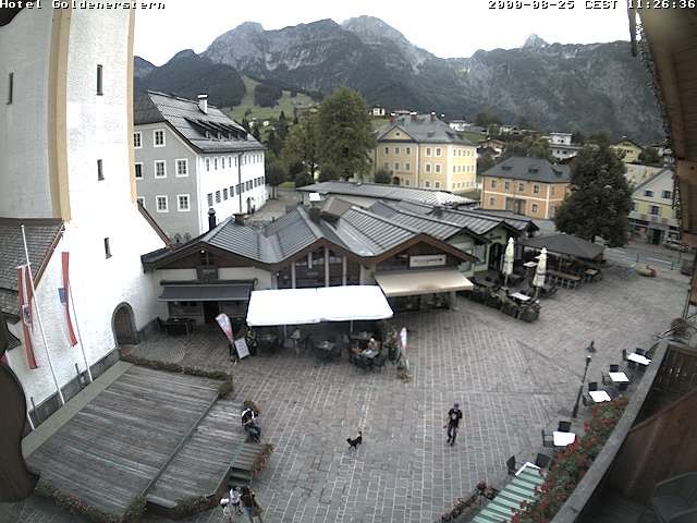Archiv Foto Webcam Marktplatz in Abtenau