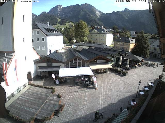 Archiv Foto Webcam Marktplatz in Abtenau