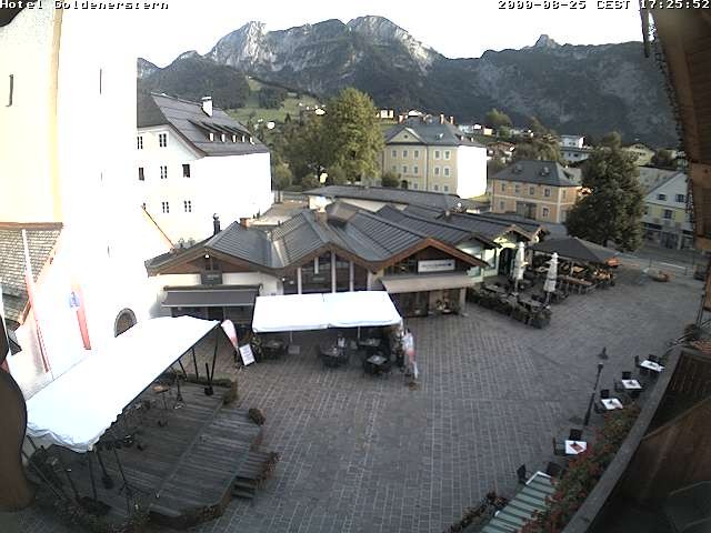 Archiv Foto Webcam Marktplatz in Abtenau