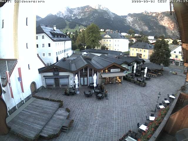 Archiv Foto Webcam Marktplatz in Abtenau
