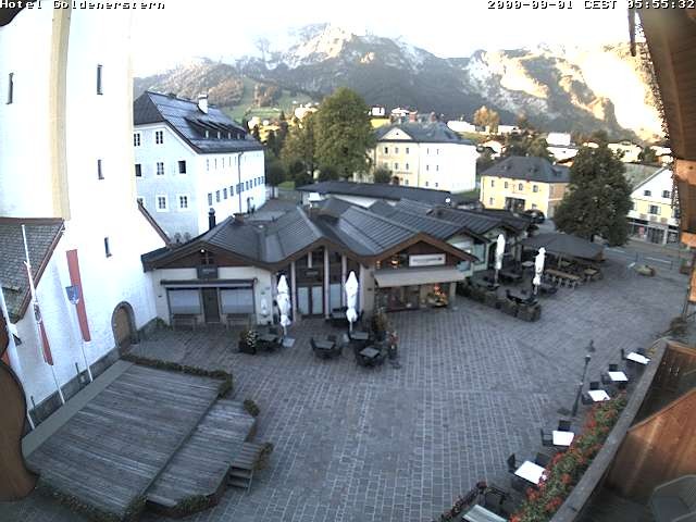 Archiv Foto Webcam Marktplatz in Abtenau