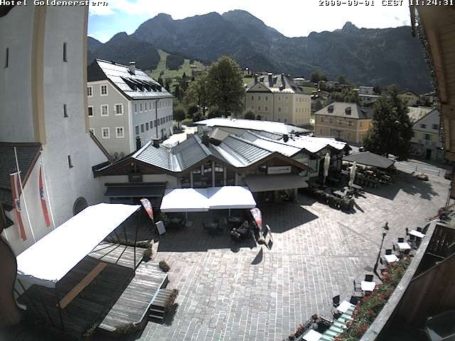Archiv Foto Webcam Marktplatz in Abtenau