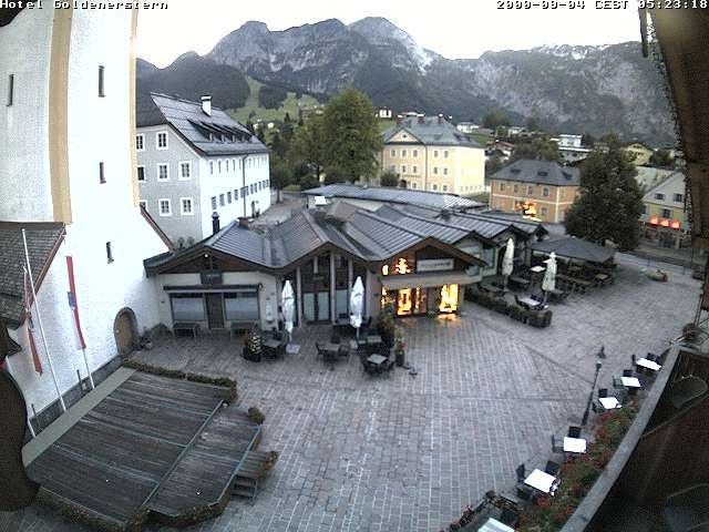 Archiv Foto Webcam Marktplatz in Abtenau