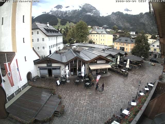 Archiv Foto Webcam Marktplatz in Abtenau
