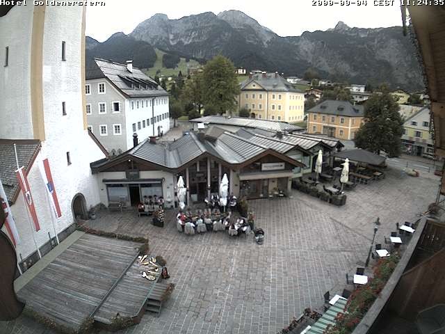 Archiv Foto Webcam Marktplatz in Abtenau