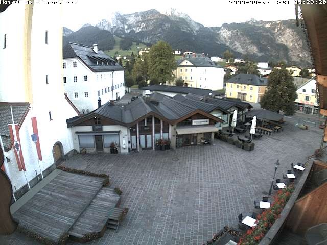 Archiv Foto Webcam Marktplatz in Abtenau