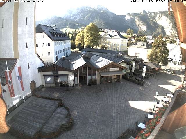 Archiv Foto Webcam Marktplatz in Abtenau