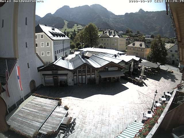 Archiv Foto Webcam Marktplatz in Abtenau