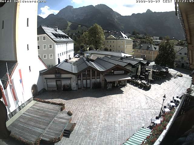 Archiv Foto Webcam Marktplatz in Abtenau