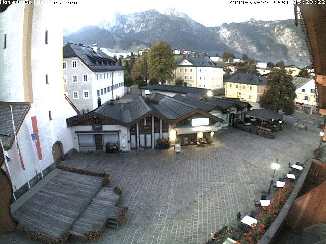Archiv Foto Webcam Marktplatz in Abtenau