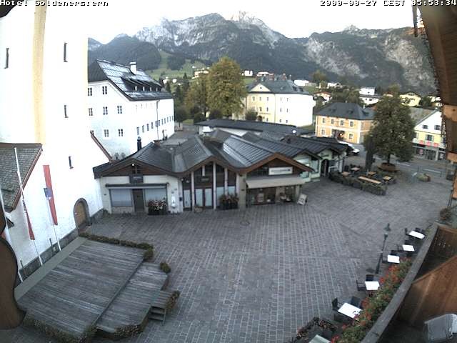 Archiv Foto Webcam Marktplatz in Abtenau