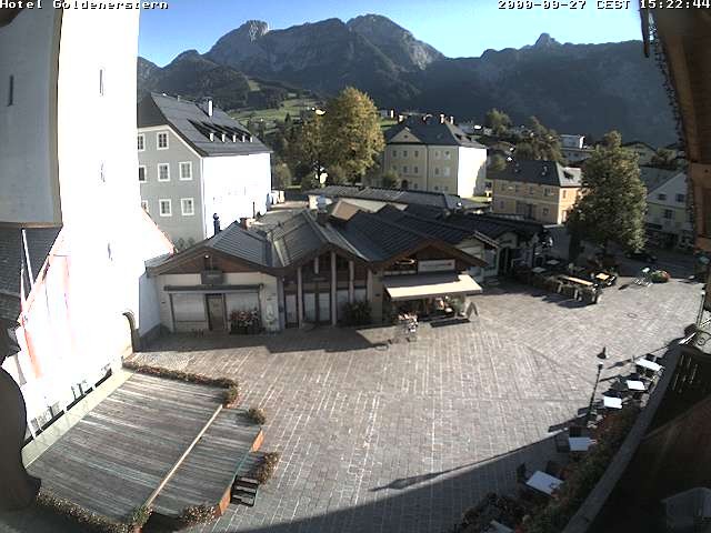 Archiv Foto Webcam Marktplatz in Abtenau