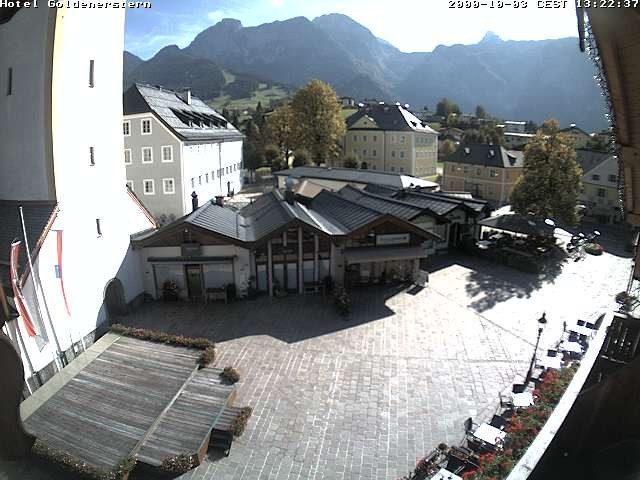 Archiv Foto Webcam Marktplatz in Abtenau