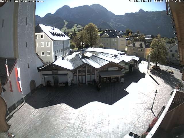 Archiv Foto Webcam Marktplatz in Abtenau