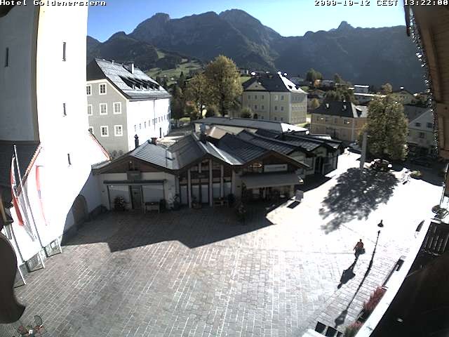 Archiv Foto Webcam Marktplatz in Abtenau