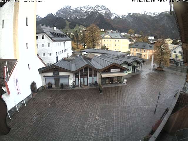 Archiv Foto Webcam Marktplatz in Abtenau