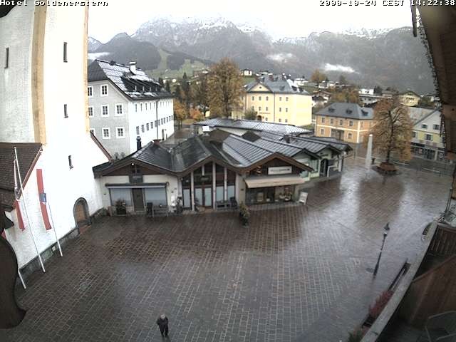 Archiv Foto Webcam Marktplatz in Abtenau