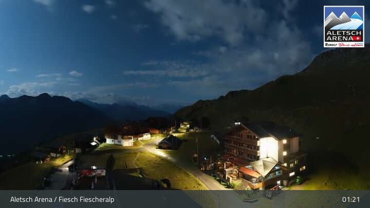 Archived image Webcam Aletsch Arena - View Fiescheralp